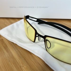 Gunnar Rocket z Men’s Onyx Gaming Glasses - Amber